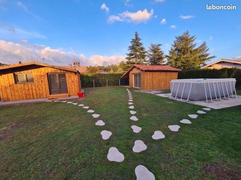 Hotel « Aux Bonheurs Landais » Linxe Exterior foto